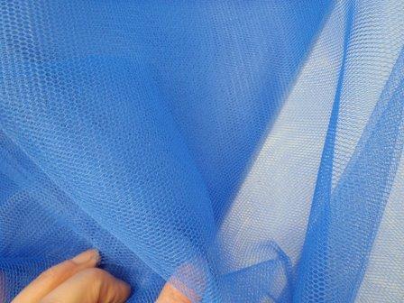 Dress Netting Royal Blue 10 Mtrs - Click Image to Close